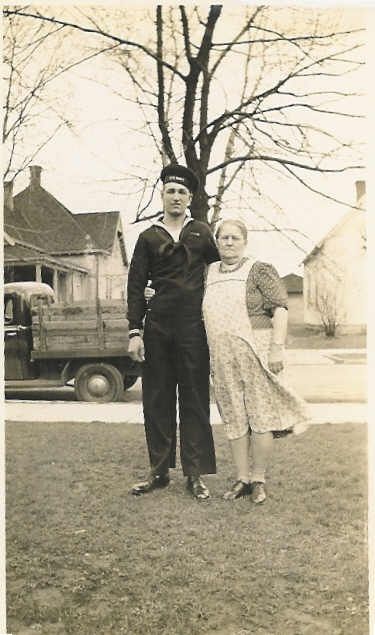 Robert C. Neal With His Paternal Grandmother