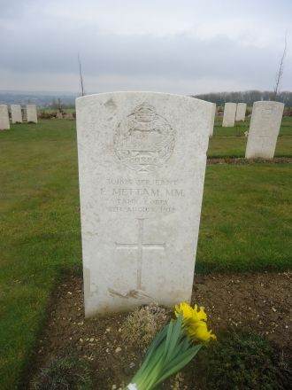Ernest Augustus Mettam gravesite