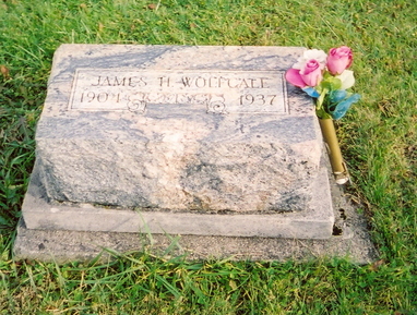 James Henry Wolfcale gravestone