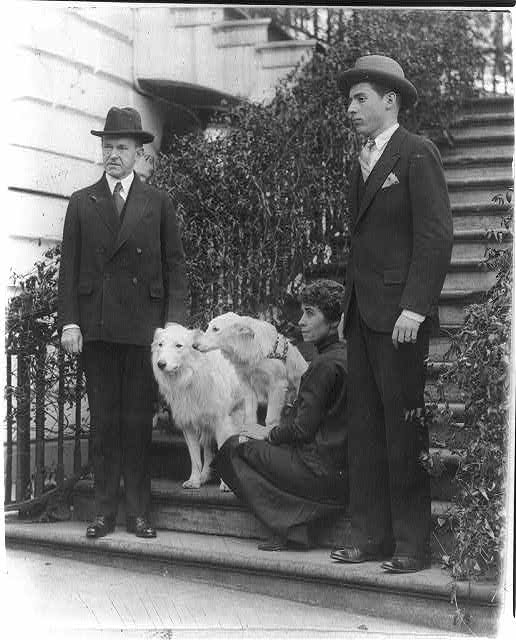 President Coolidge & family