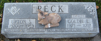Gravesite of Upton Sheffeld Peck