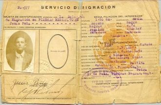 Jesus Pena's 1st Visa