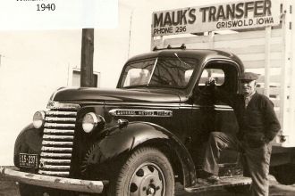 William H Mauk, owner Mauk Transfer