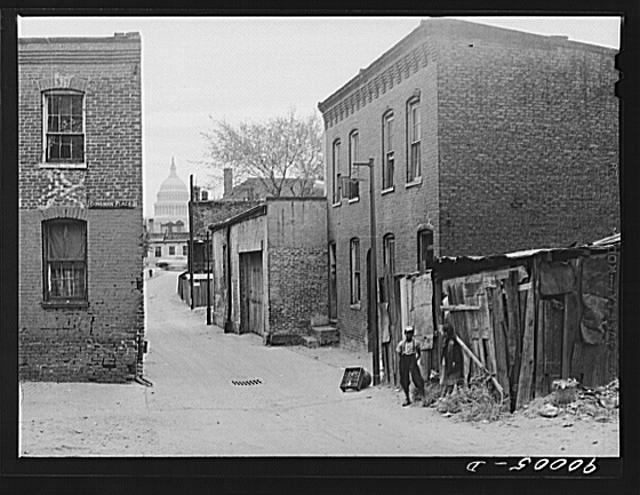 Dingman Place, N.E. with Capitol dome in background....