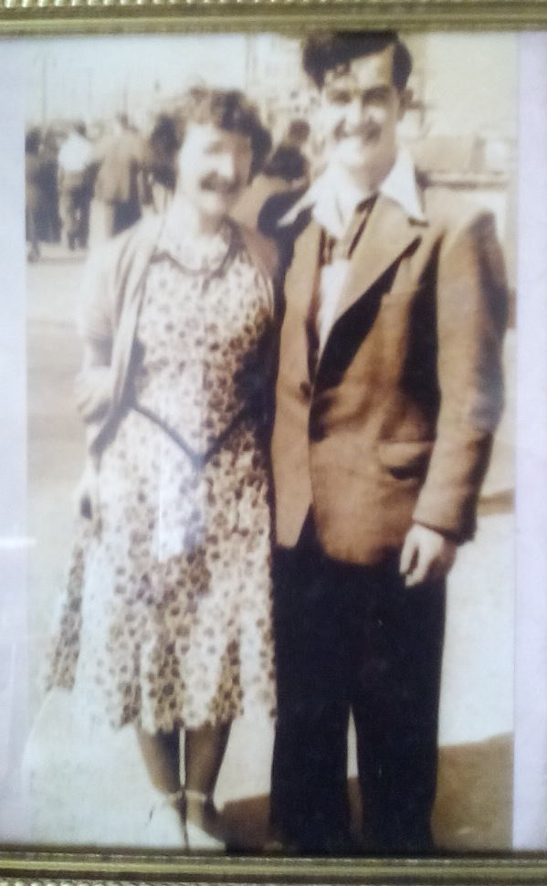 Derrick Taylor with Irene Mary Taylor