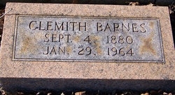 Clemith Barnes gravesite