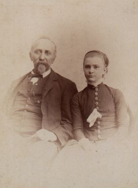 Samuel Haynes &  Kate Haynes Estep, 1885