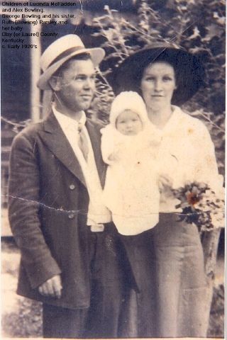 George Bowling and his sister, Ruth