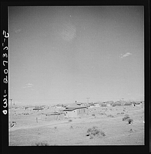 Willard, New Mexico. Passing through the town on the...