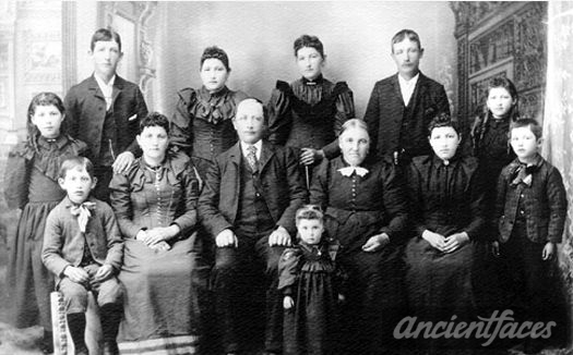 Barthel - Burgess Family, 1895