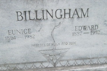 Eunice Mellinger Billingham Gravesite