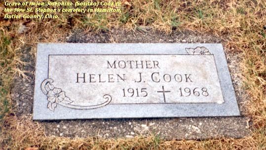 Helen Cook's Grave