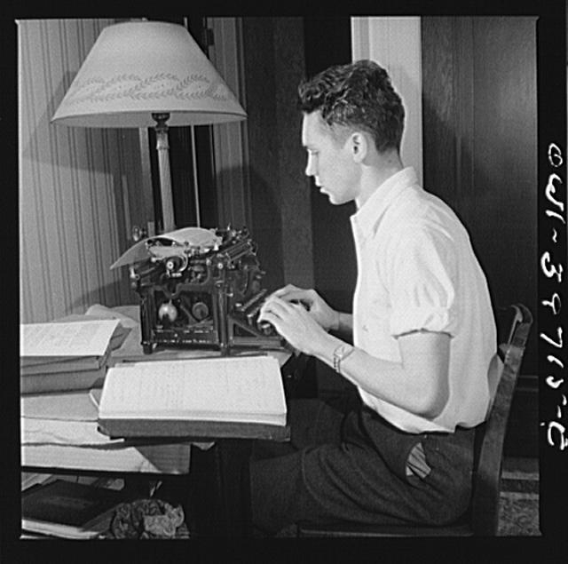 Washington, D.C. Walter Spangenberg, a student at Woodrow...