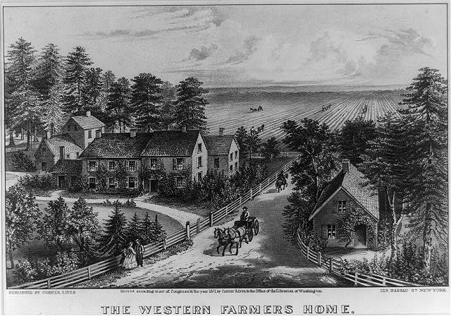The Western farmers home
