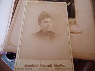 Unknown lady, Boonville New York
