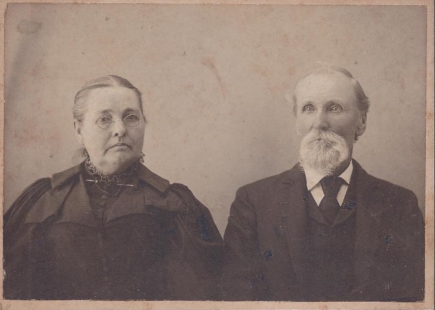 Rosanna and Elias Plank, 1870