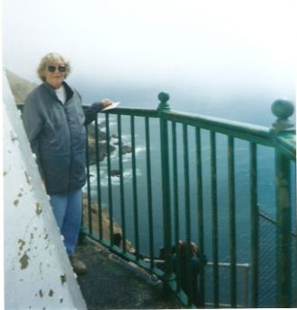 Mary "mef" Davis Holbrook  at Lighthouse