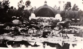 Lily Pond & Botanical Building at Balboa Park