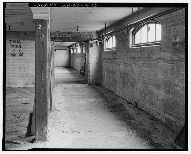 13. VIEW SECOND FLOOR MAIN HALL, LOOKING NORTHWEST -...