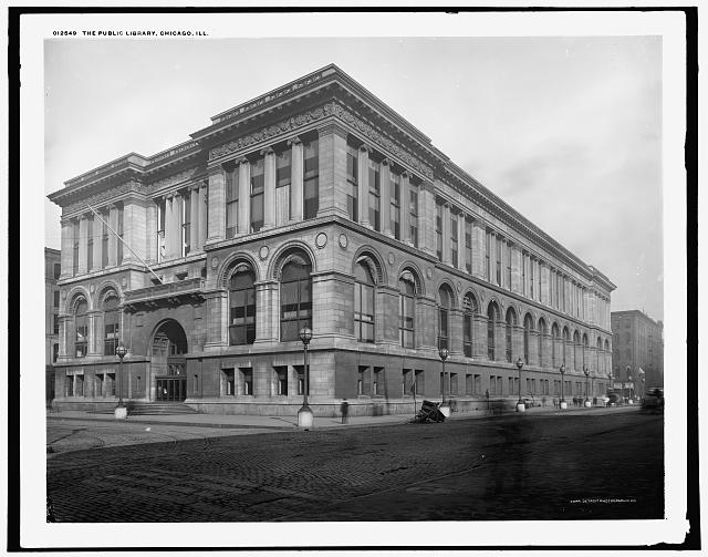 The Public library, Chicago, Ill.