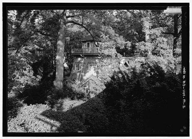 General view of windmill - National Park Seminary, Dutch...