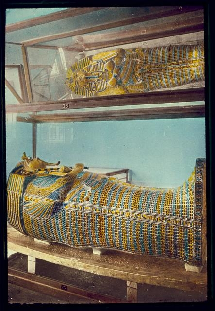 Egypt Cairo King Tutankhamun S Coffin