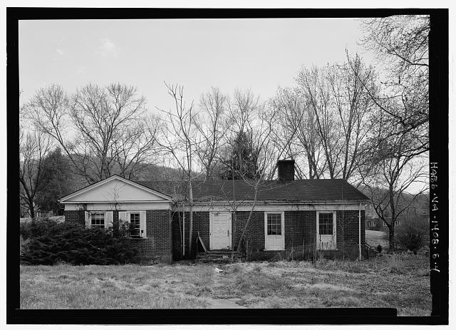 Elevation of north facade - Blue Ridge Sanatorium,...