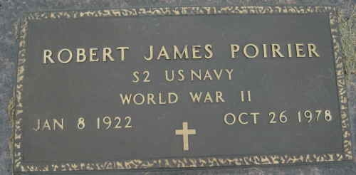 Robert James Poirier Jr. gravesite