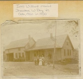 Ines Willard Day & Theodore Wesley Day on family farm