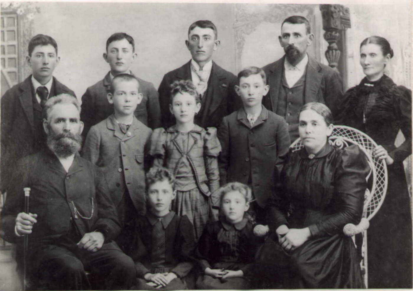 Harvey Brown family 1894
