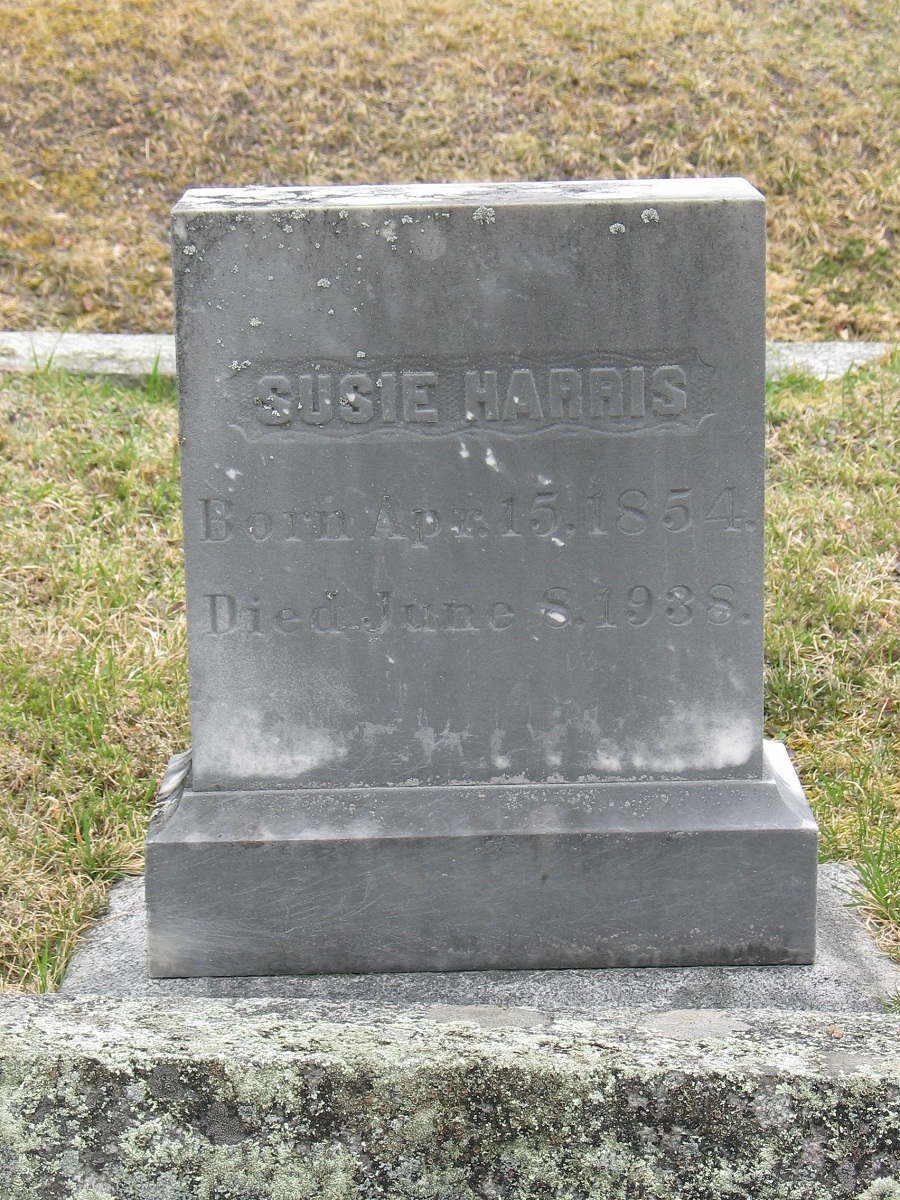 Susannah Harris gravesite
