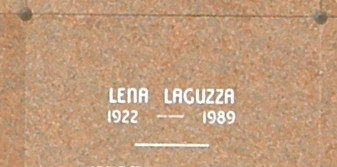 Lena Laguzza Gravesite