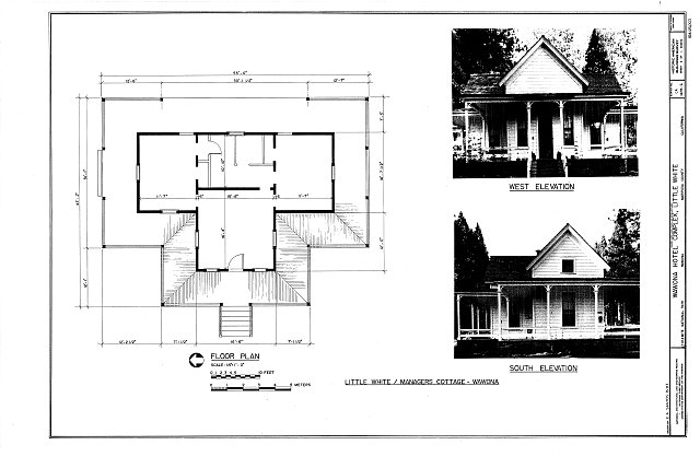 HABS CAL,22-WAWO,1-C- (sheet 1 of 1) - Wawona Hotel,...