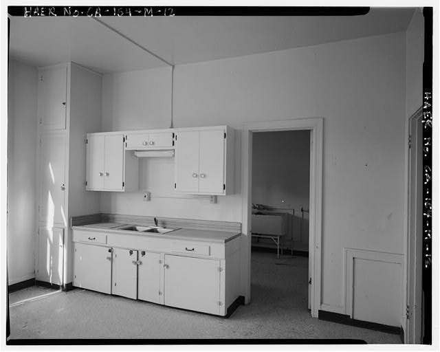 12. INTERIOR VIEW OF KITCHEN, WEST SIDE OF FIRST STORY. -...