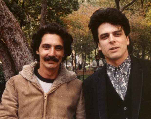 Dean D'Alescio and Joe Nania 1987 NYC 