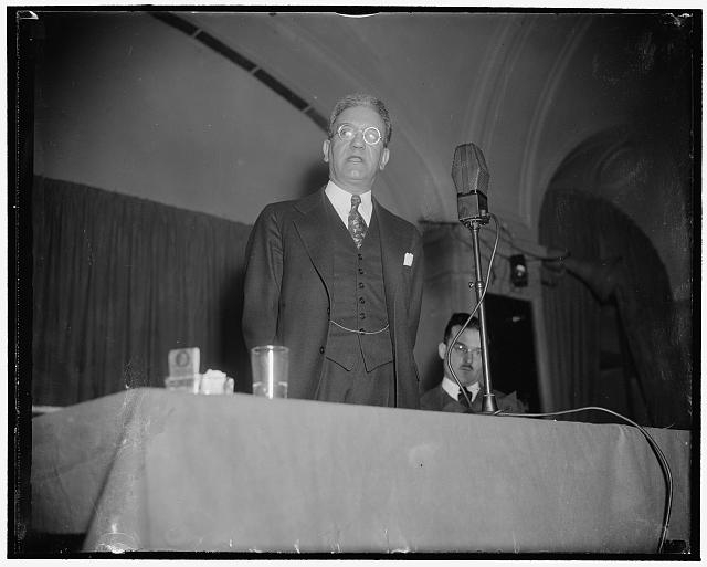 Forceful speaker. Washington, D.C., March 1. A new...