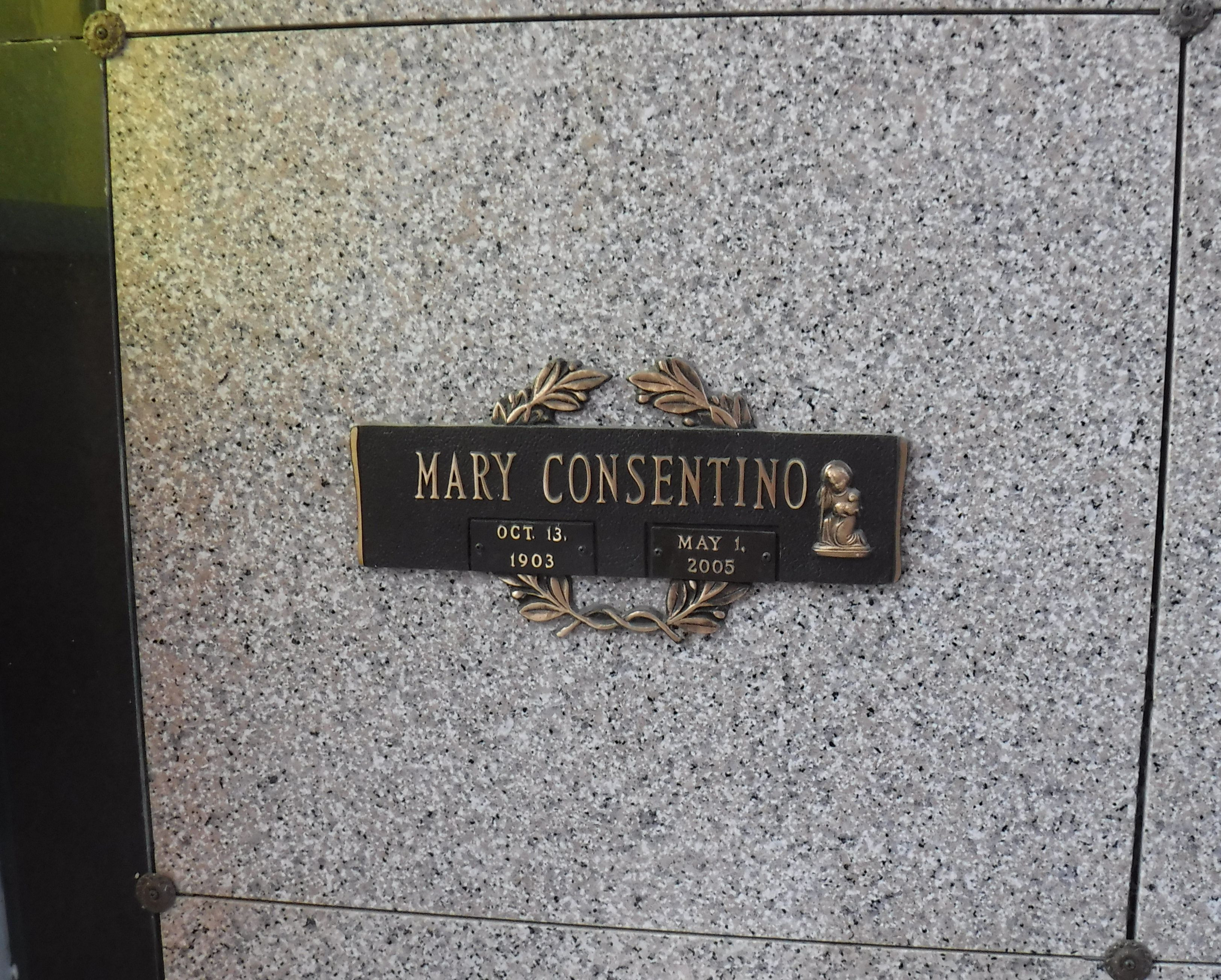Mary/Maria Termini/Consentino Gravestone 