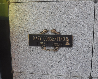 Mary/Maria Termini/Consentino Gravestone 