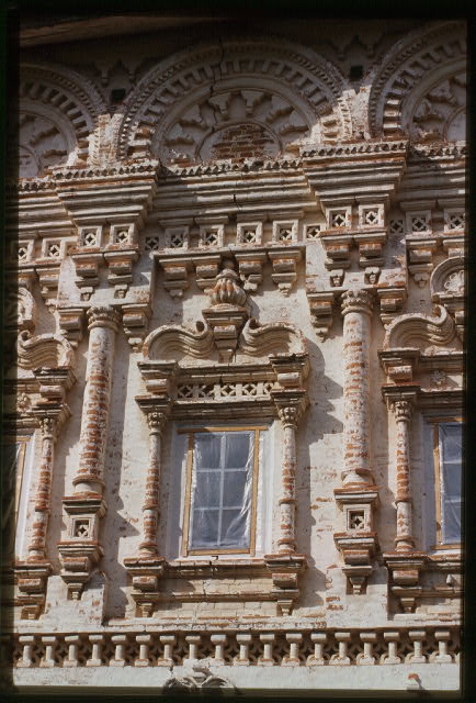 Church of St. Nicholas (1705), south facade, detail,...