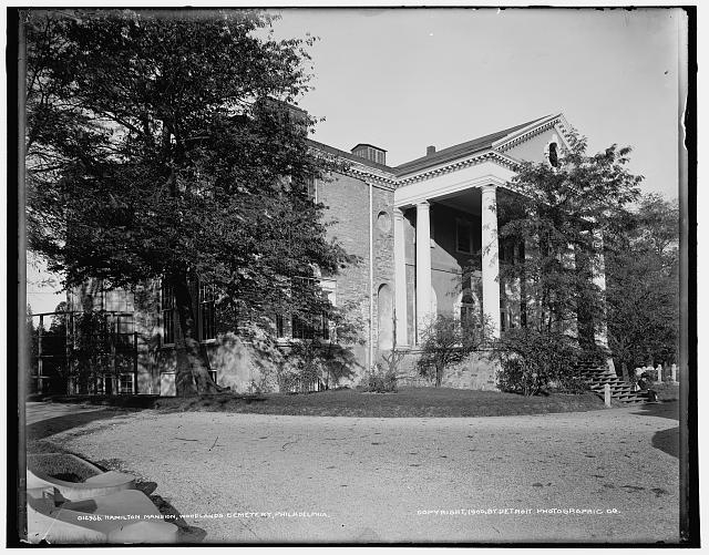 Hamilton Mansion, Woodlands Cemetery, Philadelphia, Pa.