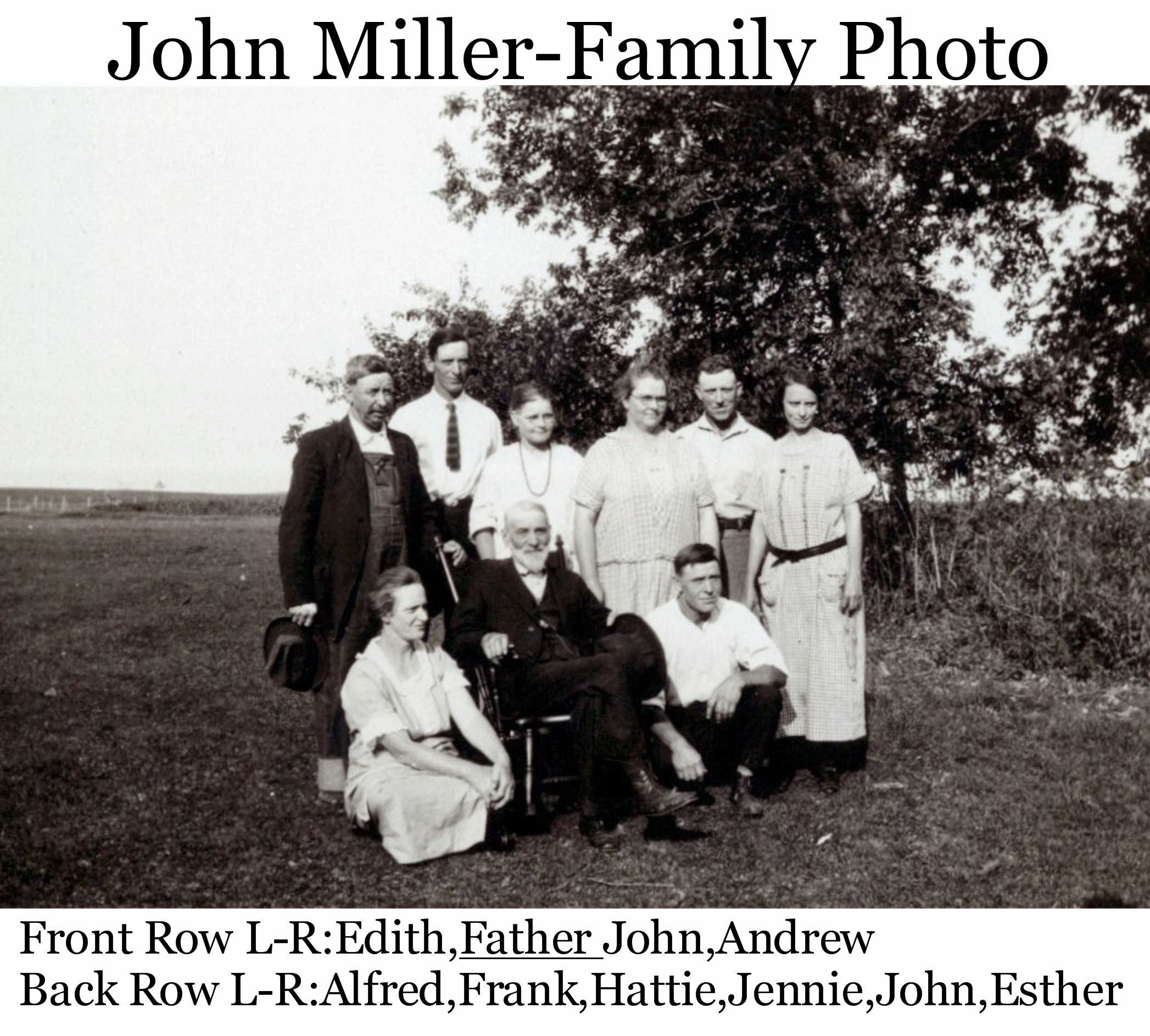 John Miller and Family