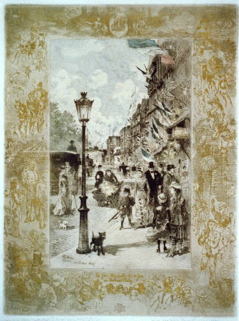 La fete Nationale due 30 Juin au Boulevard Clichy