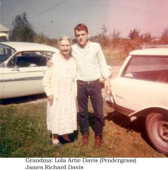 Lola (Pendergrass) Davis & James Davis, Oregon