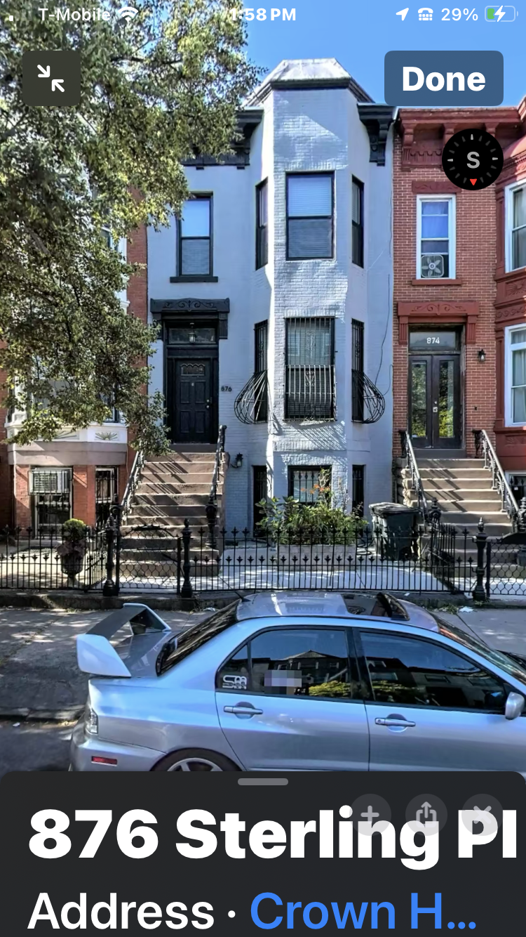 876 Sterling Place, Brooklyn, NY in 2025.