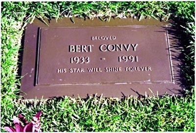 Bert Convy gravesite