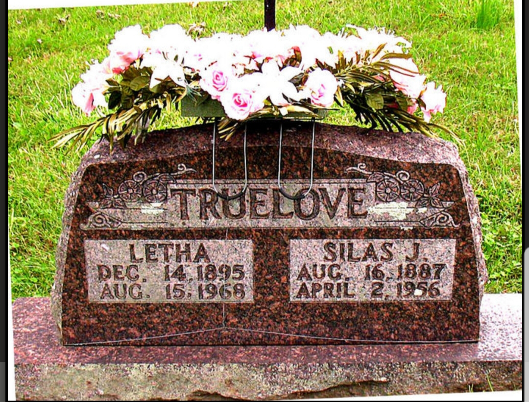 Silas Jerrel Truelove & Wife Letha Gaylor Truelove Gravestone