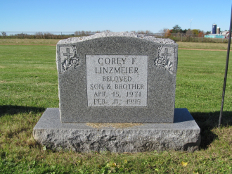 Corey F Linzmeier Grave 