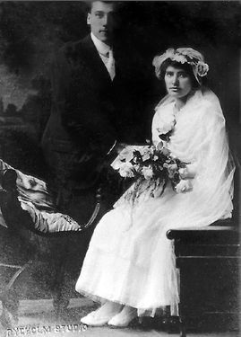 Nick and Margaret (Tombers) Rassier, 1916