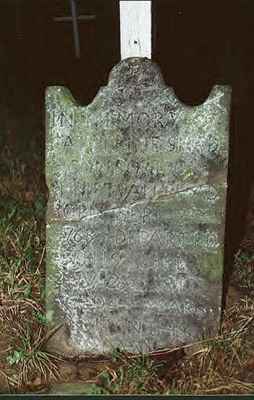 Catherine (Riegel) Shade old gravestone