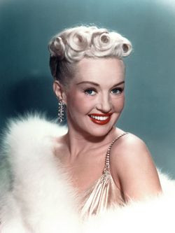 Betty Grable.